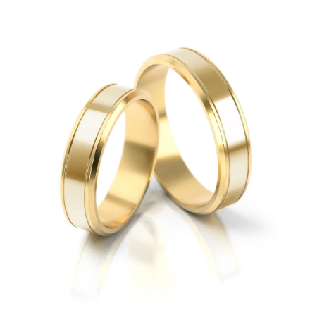 Trauringe "Klassische"_60 G Gelbgold ohne Steine - foto 1 - STELMACH