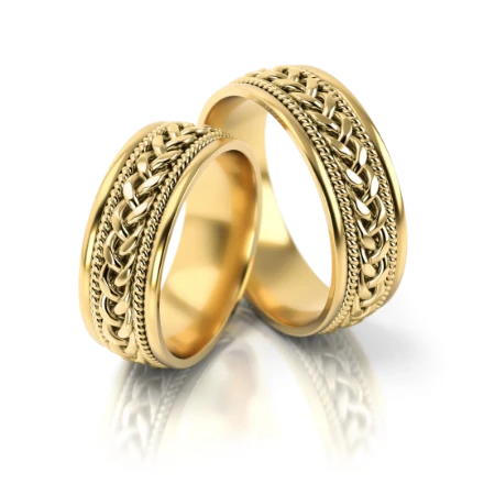 Trauringe - 134 G Gelbgold ohne Steine - foto 1 - STELMACH