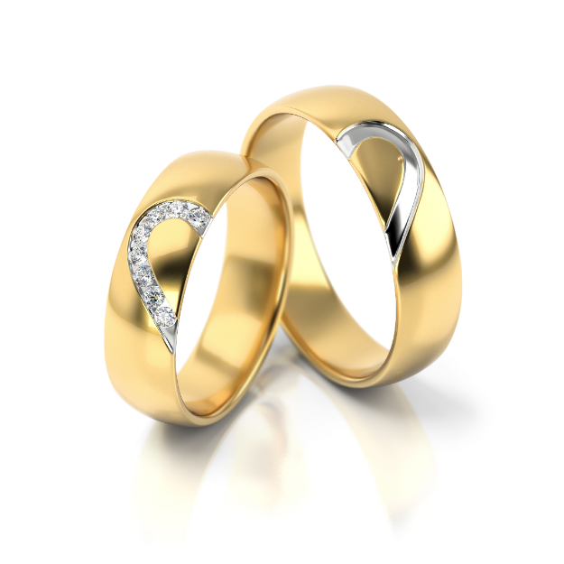 Bild von Trauringe "Romantische"_315 G