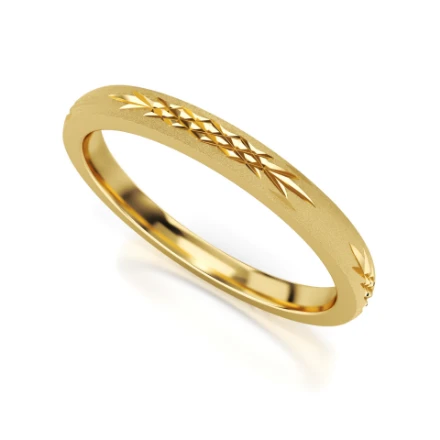 "Blue Monday" Memoire-Ring_506 Gelbgold Gelbgold ohne Steine - foto 1 - STELMACH