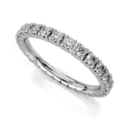 "Ich liebe Dich" Memoire-Ring_500 - Weissgold Weißgold mit Steinen - foto 1 - STELMACH