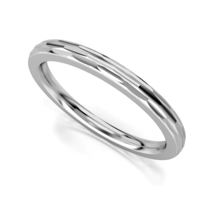"Auf eigene Rechnung" Memoire-Ring_505 Weißgold Weißgold ohne Steine - foto 1 - STELMACH