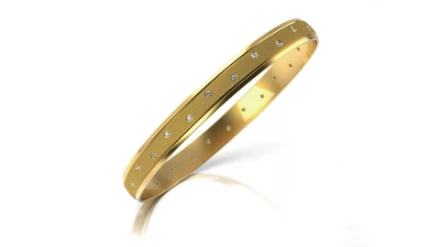 Armband_1004 Gelbgold mit Steinen - foto 1 - STELMACH