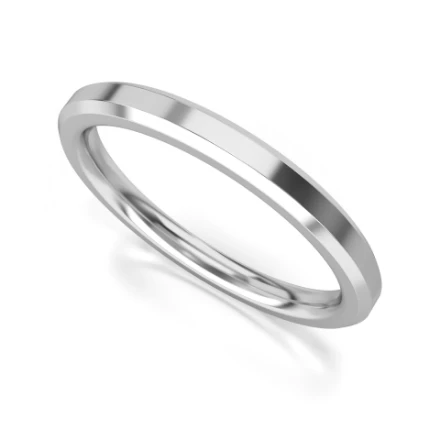 Memoire-Ring „Ich schwöre“ - 528 W Weißgold ohne Steine - foto 1 - STELMACH