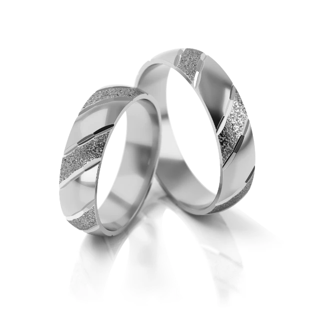 Bild von Trauringe "V-Rings" - 4 W