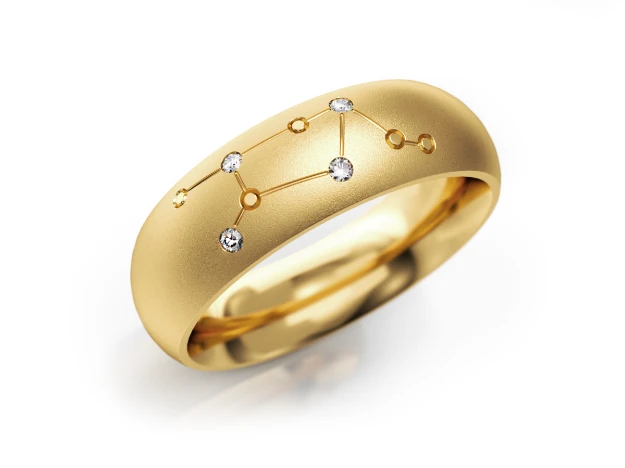 Bild von Zodiac Ring "Jungfrau"_608 G